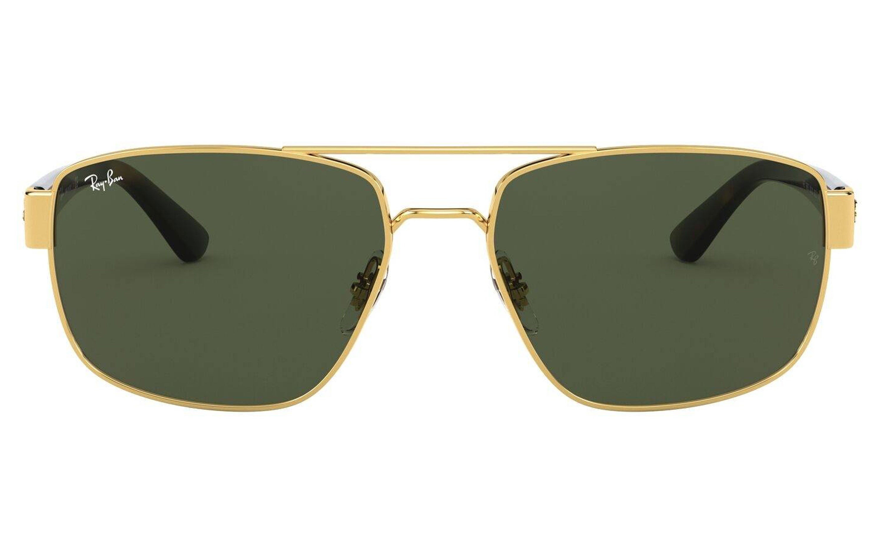 Amazon.com: Ray-Ban RB3709 Clyde Square Sunglasses, Black on Silver/Dark  Green, 53 mm : Clothing, Shoes & Jewelry